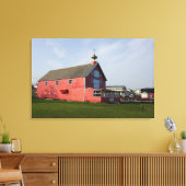 Canada, Quebec, Perce. AFBEELDING BEPERKT: Niet Canvas Afdruk (Insitu (Woonkamer))