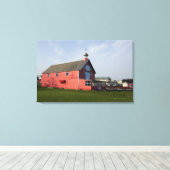 Canada, Quebec, Perce. AFBEELDING BEPERKT: Niet Canvas Afdruk (Insitu (Houten vloer))