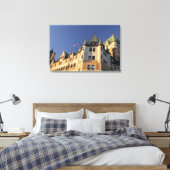 Canada, Quebec, Quebec City. Fairmont Château Canvas Afdruk (Insitu (Slaapkamer))