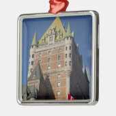 Canada, Quebec, Quebec City. Fairmont Chateau Metalen Ornament (Links)