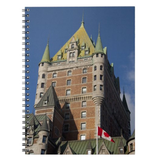 Canada, Quebec, Quebec City. Fairmont Chateau Notitieboek (Voorkant)