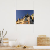 Canada, Quebec, Quebec City. Fairmont Chateau Poster (Keuken)