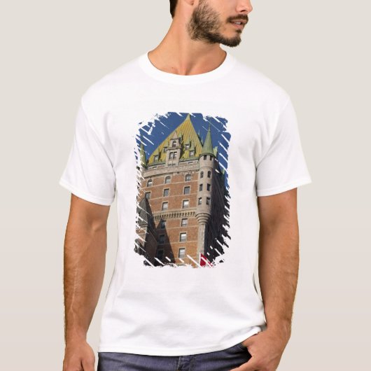 Canada, Quebec, Quebec City. Fairmont Chateau T-shirt (Voorkant)