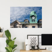 Canada, Quebec, Quebec City. Havenautoriteit Poster (Thuiskantoor)