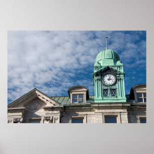 Canada, Quebec, Quebec City. Havenautoriteit Poster