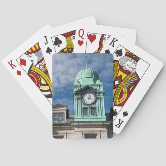 Canada, Quebec, Quebec City. Havenautoriteit Speelkaarten (Achterkant)
