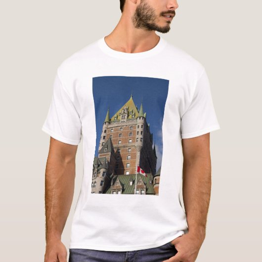 Canada, Quebec, Quebec Stad. Fairmont Chateau T-shirt (Voorkant)