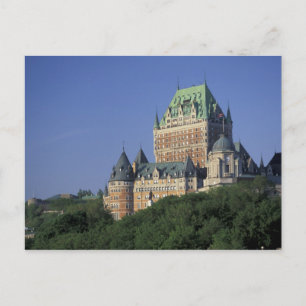 Canada, Quebec Stad. Chateau Frontenac. Briefkaart