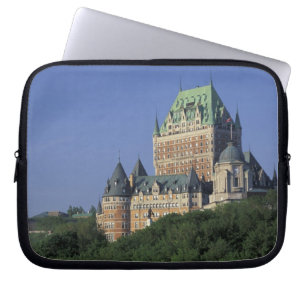 Canada, Quebec Stad.  Chateau Frontenac. Laptop Sleeve