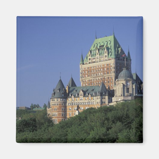 Canada, Quebec Stad.  Chateau Frontenac. Magneet (Voorkant)