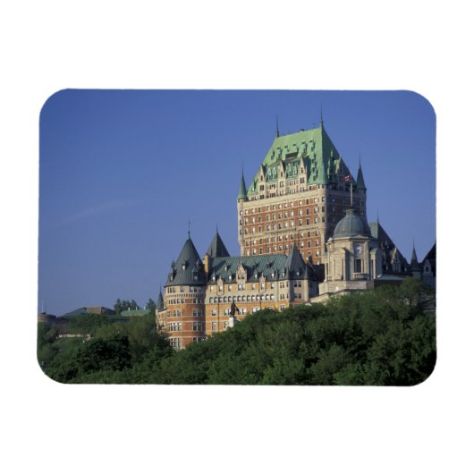 Canada, Quebec Stad.  Chateau Frontenac. Magneet (Horizontaal)