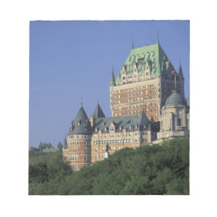 Canada, Quebec Stad. Chateau Frontenac. Notitieblok
