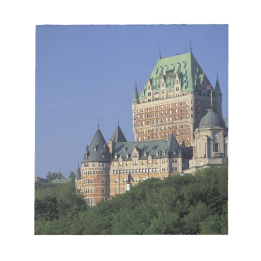 Canada, Quebec Stad. Chateau Frontenac. Notitieblok (Voorkant)