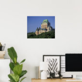 Canada, Quebec Stad.  Chateau Frontenac. Poster (Thuiskantoor)