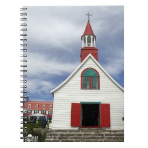 Canada, Quebec, Tadoussac. Kleine kapel, Notitieboek