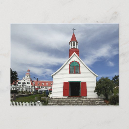 Canada, Quebec, Tadoussac. Petite Chapelle Briefkaart (Voorkant)