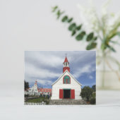 Canada, Quebec, Tadoussac. Petite Chapelle Briefkaart (Staand voorkant)