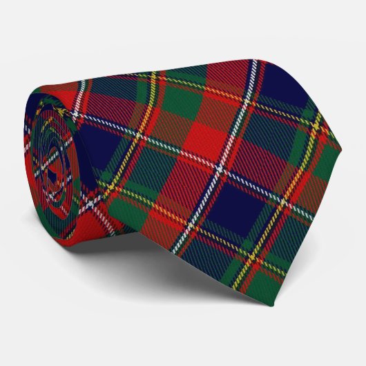 Canada - Quebec Tartan Stropdas (Opgerold)