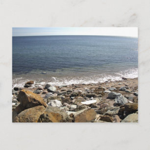 Canada, Quebec. VIA Rail Canada leidt de trein Briefkaart