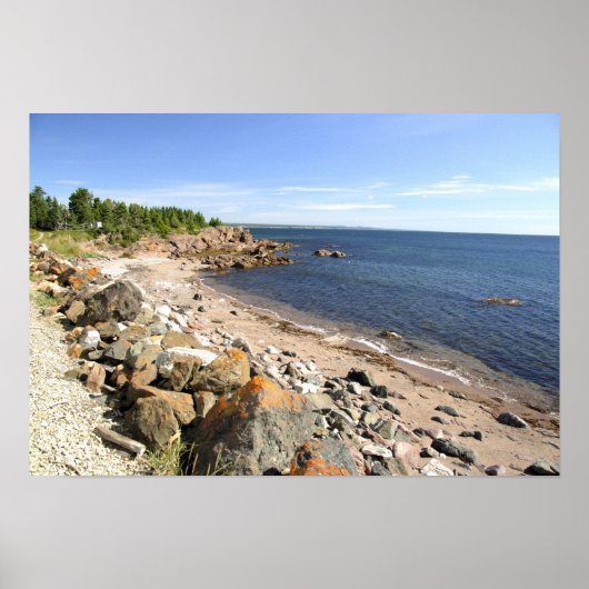 Canada, Quebec. VIA Rail Canada trein The 2 Poster (Voorkant)
