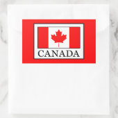 Canada Rechthoekige Sticker (Tas)
