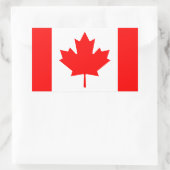 Canada Rechthoekige Sticker (Tas)