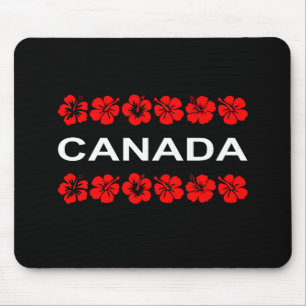 Canada Red Flower Aloha Bands Dark Color Muismat