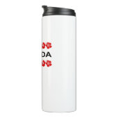 Canada Red Flower Aloha Bands Light-Color Thermosbeker (Geroteerd rechts)