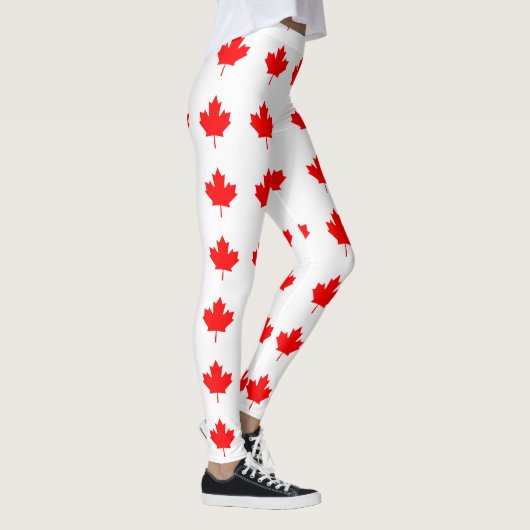 Canada Red Maple Leaf Leggings (Rechts)