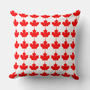 Canada Red Maple Leaf Pattern Kussen