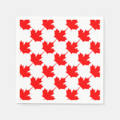 Canada Red Maple Leaf Pattern Servet (Voorkant)