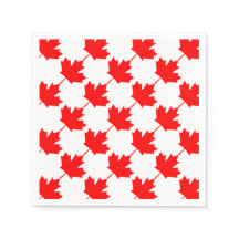 Canada Red Maple Leaf Pattern
