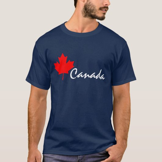 Canada Red Maple Leaf T-shirt (Voorkant)