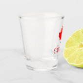 Canada Red Shot Glas (Links)