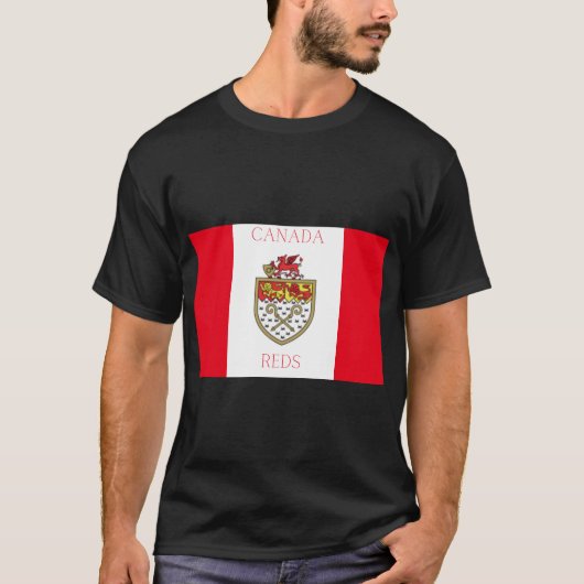 Canada Reds Wrexham FC T-shirt (Voorkant)