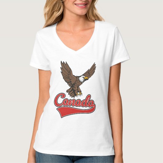 Canada Reis logo T-shirt (Voorkant)