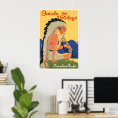Canada Reisposter Canadian Pacific Kunstprint Poster (Thuiskantoor)