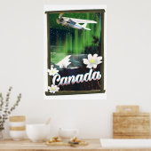 Canada-reisposter voor bergstreken poster (Keuken)