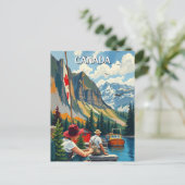 Canada Reizen Briefkaart (Staand voorkant)