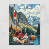 Canada Reizen Briefkaart (Voorkant)