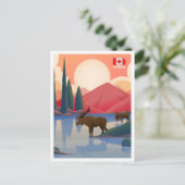 Canada Reizen Briefkaart (Staand voorkant)