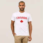 Canada Retro T-shirt (Voorkant volledig)