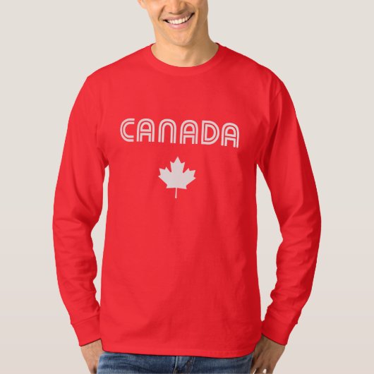 Canada Retro T-shirt (Voorkant)