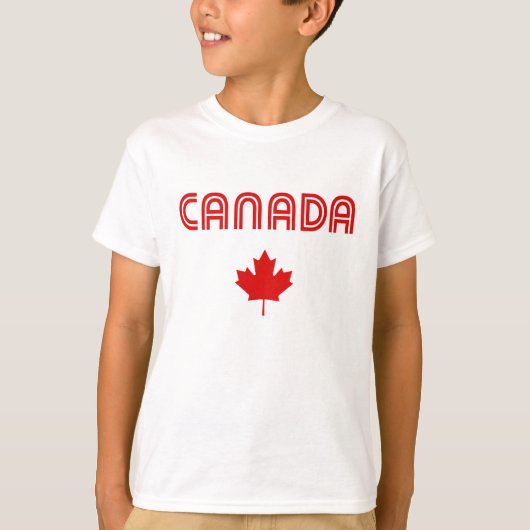 Canada Retro T-shirt (Voorkant)