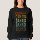 Canada Retro Vintage Trui (Voorkant)
