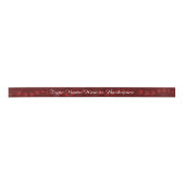 Canada Ribbon Paper Gepersonaliseerd Canada Ribbon Satijnen Lint (Voorkant)