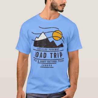 Canada Road Trip Japer Banff National Parks Vinta T-shirt