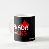 Canada Rocks - Curling Koffiemok (Voorkant links)