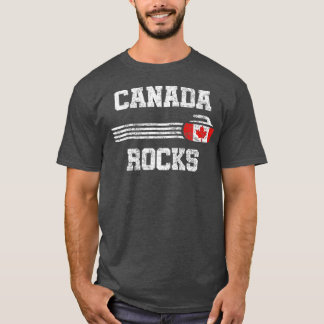 Canada Rocks  Curling T-shirt
