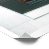 Canada Rocky Mountains Faux Window Uitzicht Poster (Hoek)